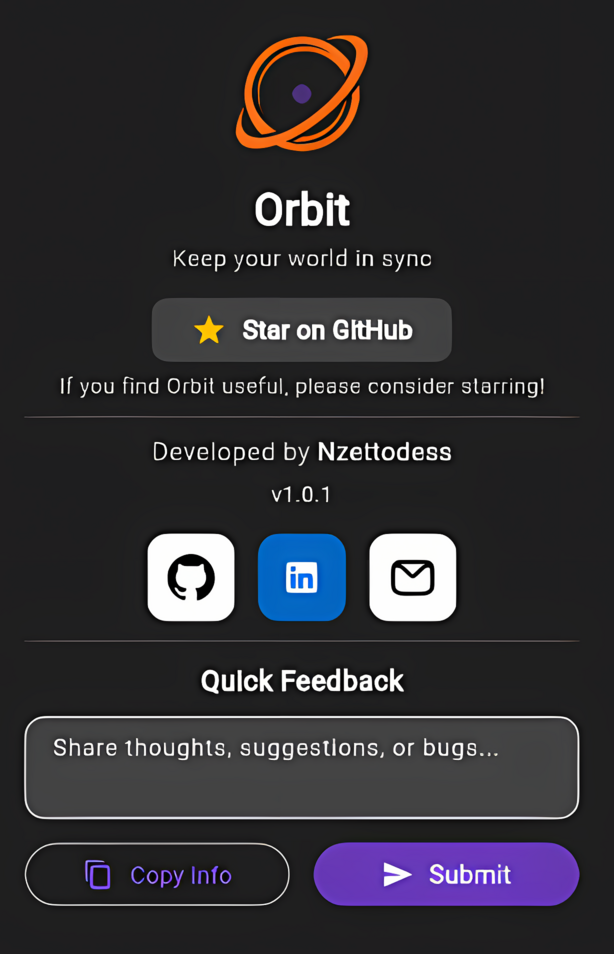 About Dialog with Feedback
